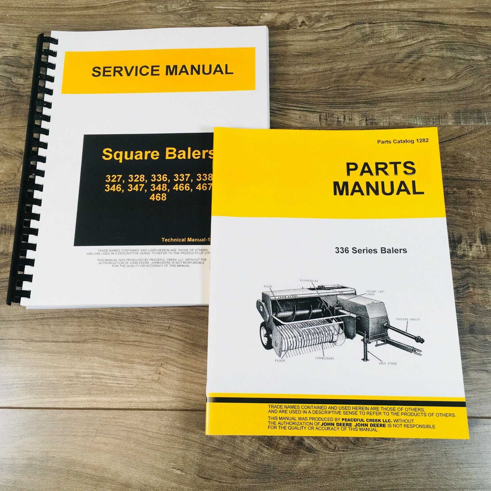 john deere 468 baler parts diagram