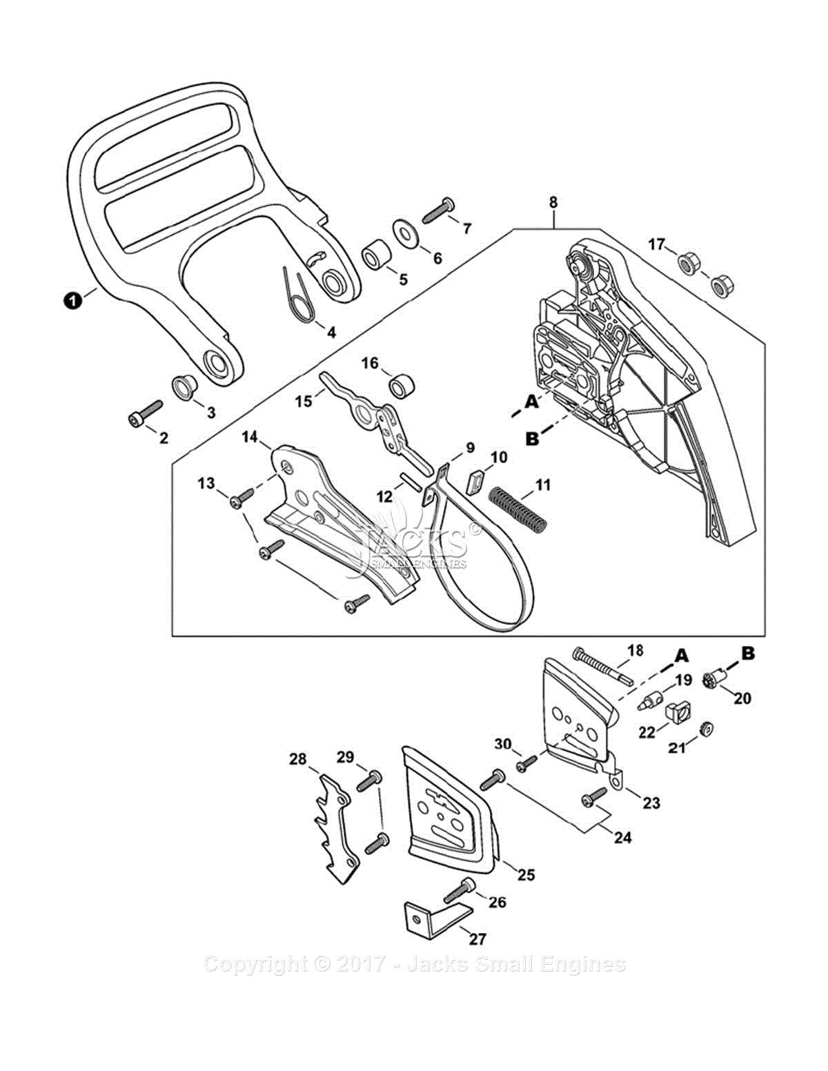 echo cs 370 parts diagram