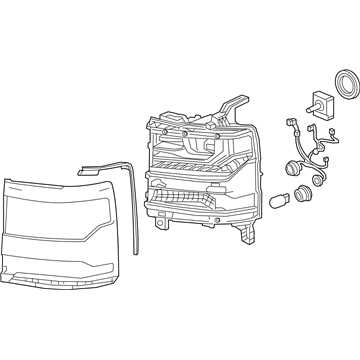 2018 chevy silverado oem parts diagram