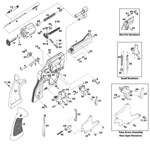 revolver parts diagram