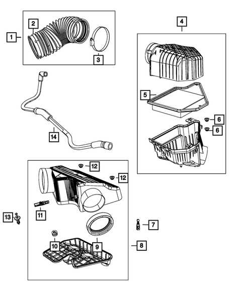 chrysler town and country parts diagram