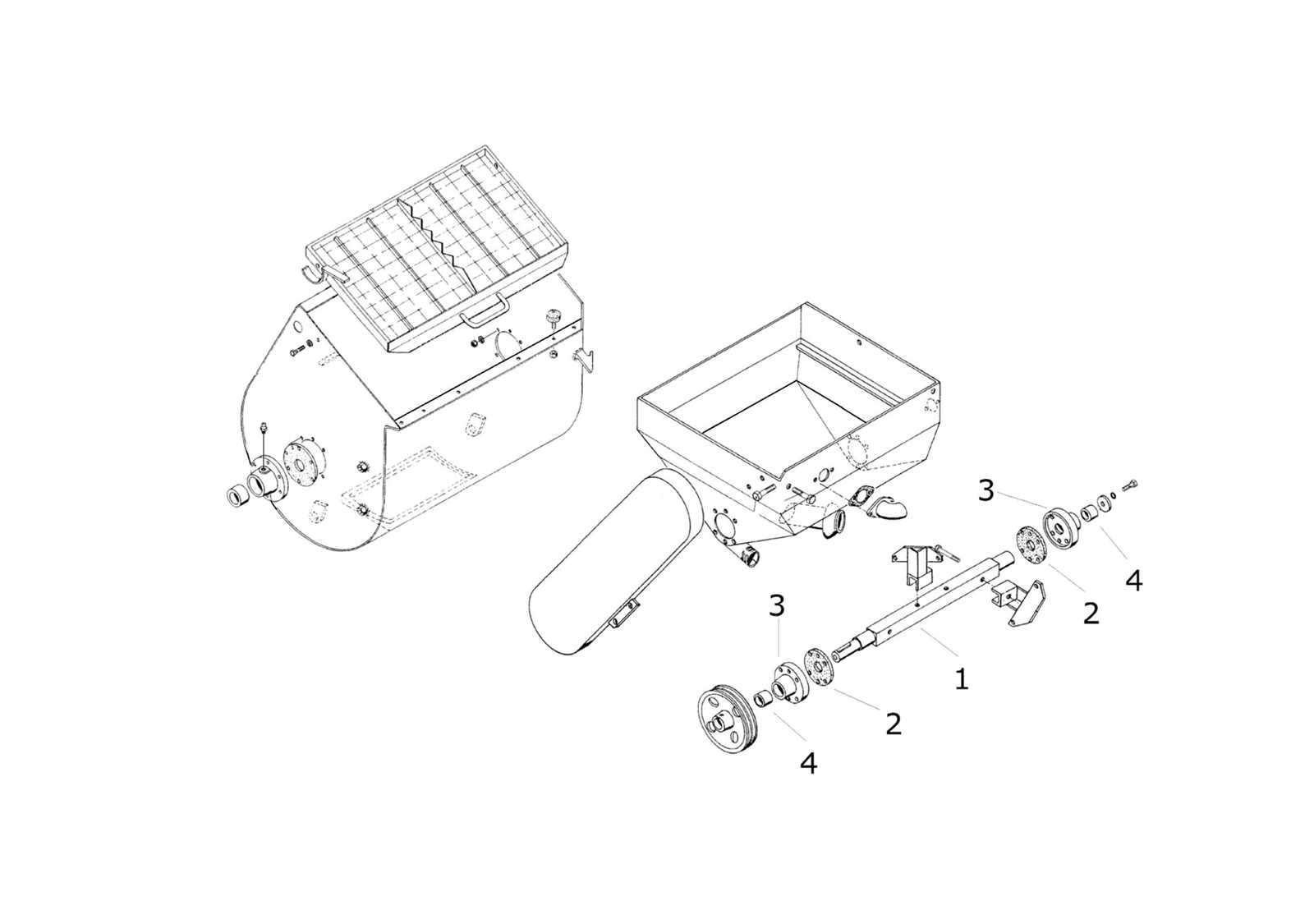 whiteman mortar mixer parts diagram