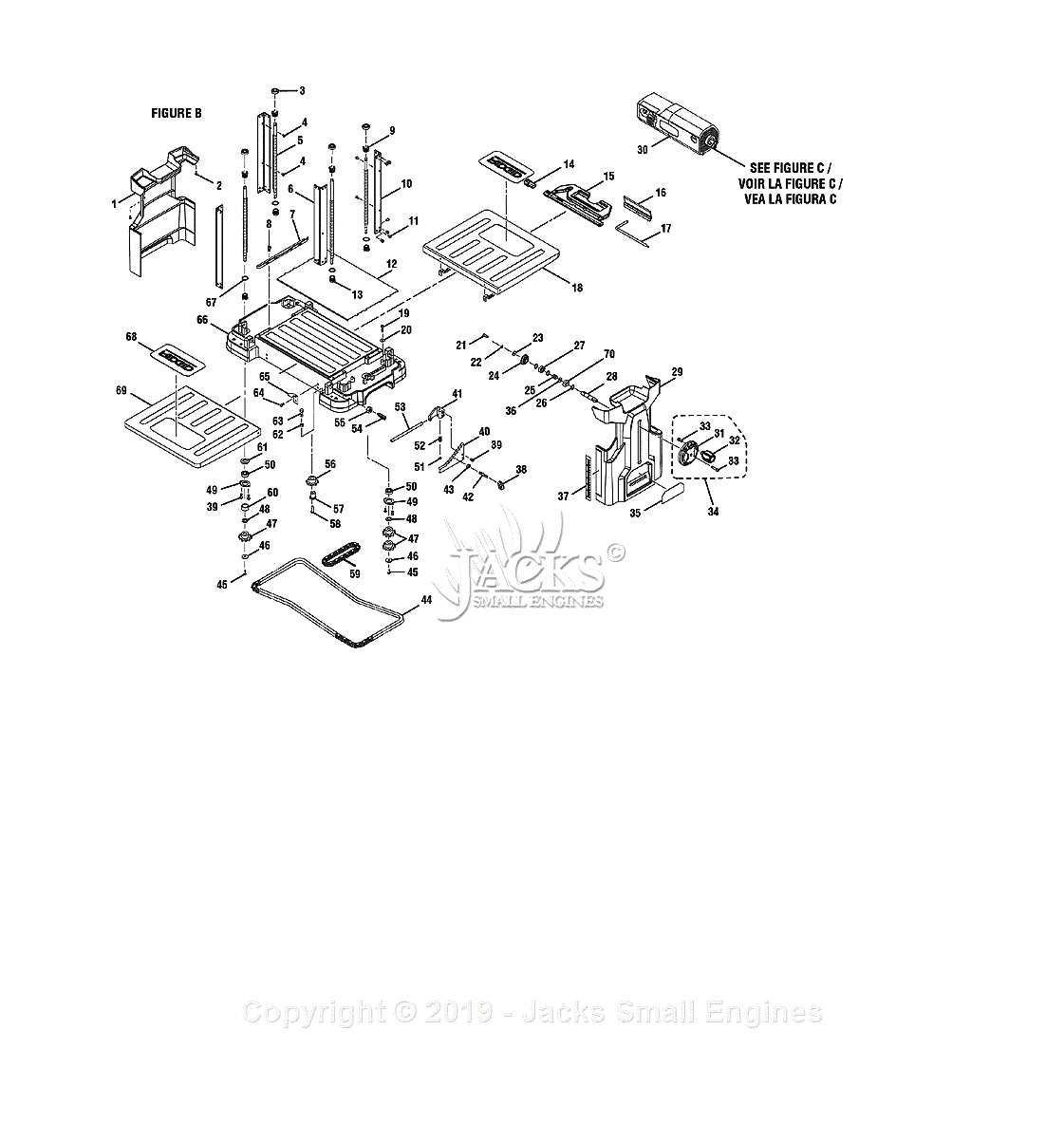 delta planer parts diagram