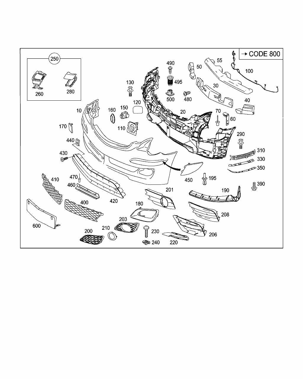 mercedes parts diagram online