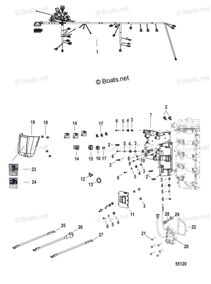 mercury 115 4 stroke parts diagram