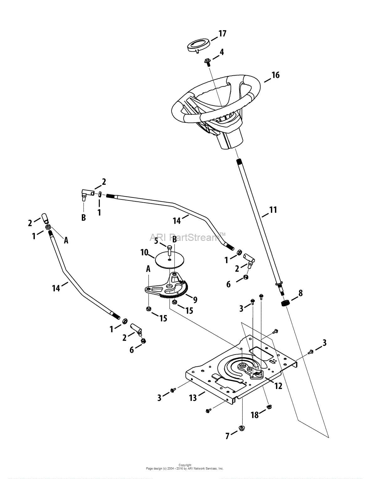 craftsman yt4000 parts diagram