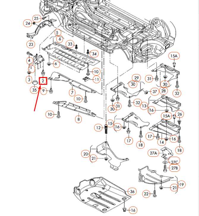 audi a4 parts diagram