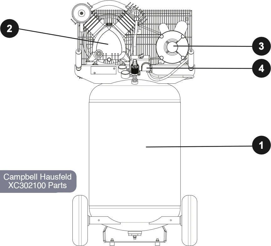 campbell hausfeld compressor parts diagram