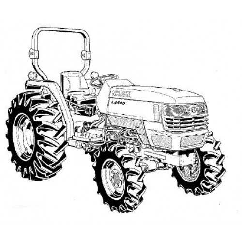 kubota l4400 parts diagram