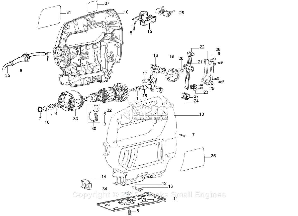 black and decker lst140 parts diagram