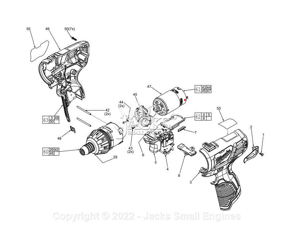 milwaukee weed eater parts diagram