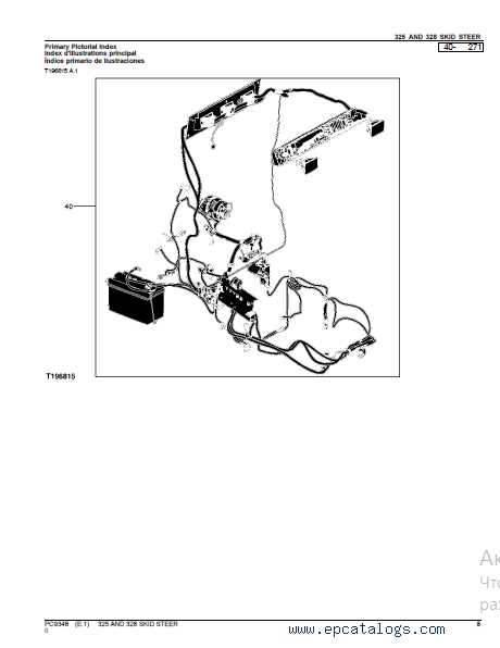 john deere 325 parts diagram