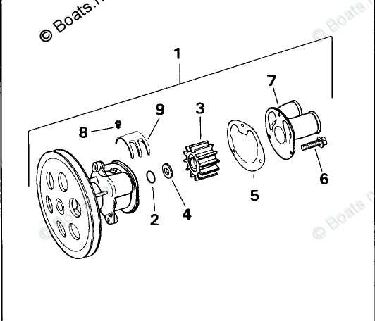 omc outdrive parts diagram