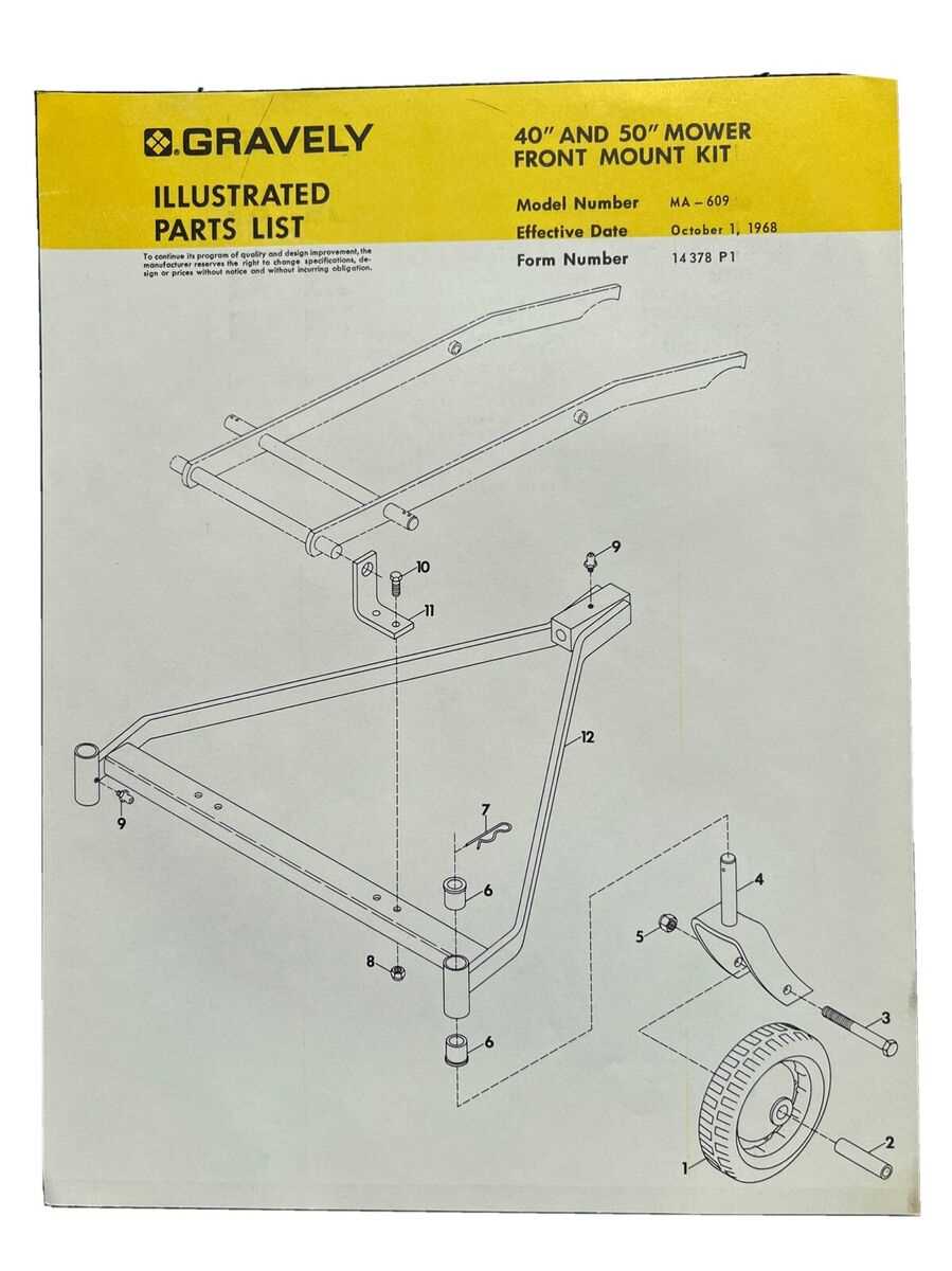 gravely parts diagram