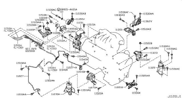 2012 nissan murano parts diagram