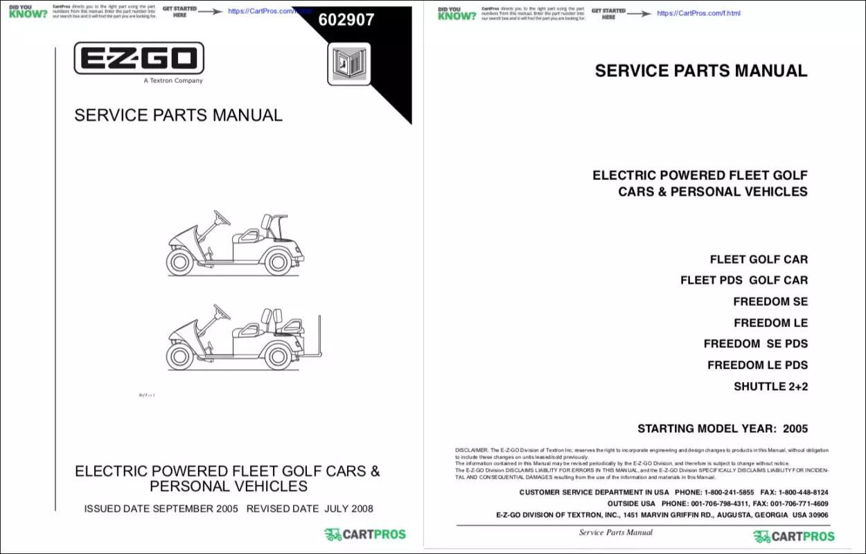 ezgo txt parts diagram