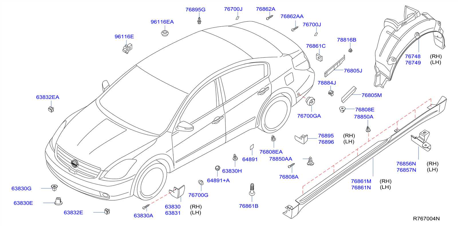 2012 nissan altima parts diagram