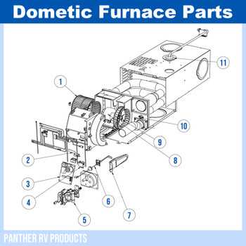 dometic duo therm parts diagram