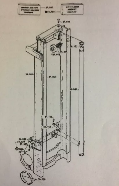 clark forklift parts diagram