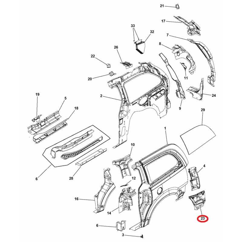 chrysler town and country parts diagram