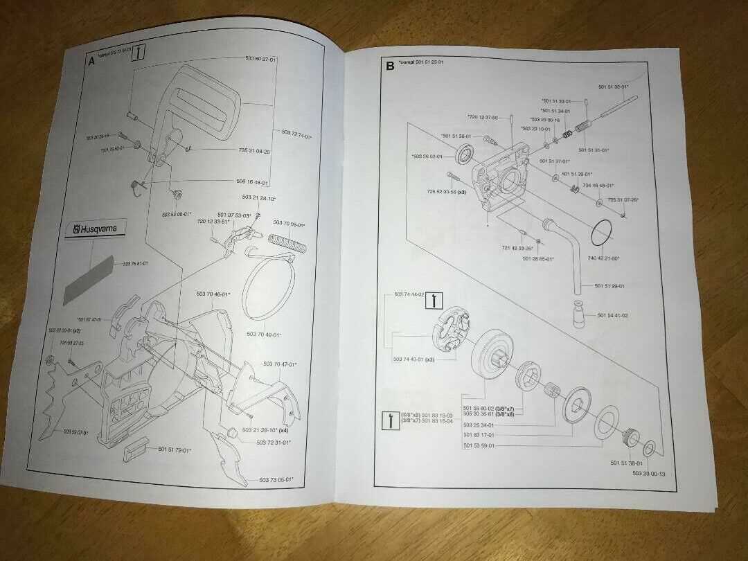 husqvarna 268 parts diagram