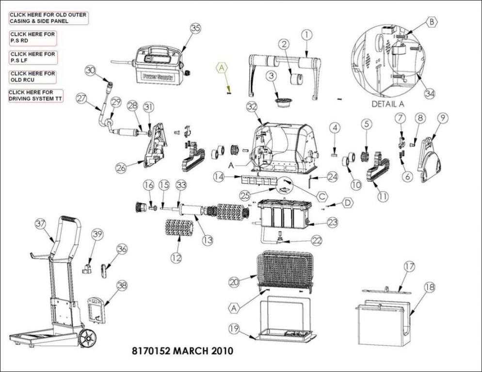 pentair prowler 920 parts diagram