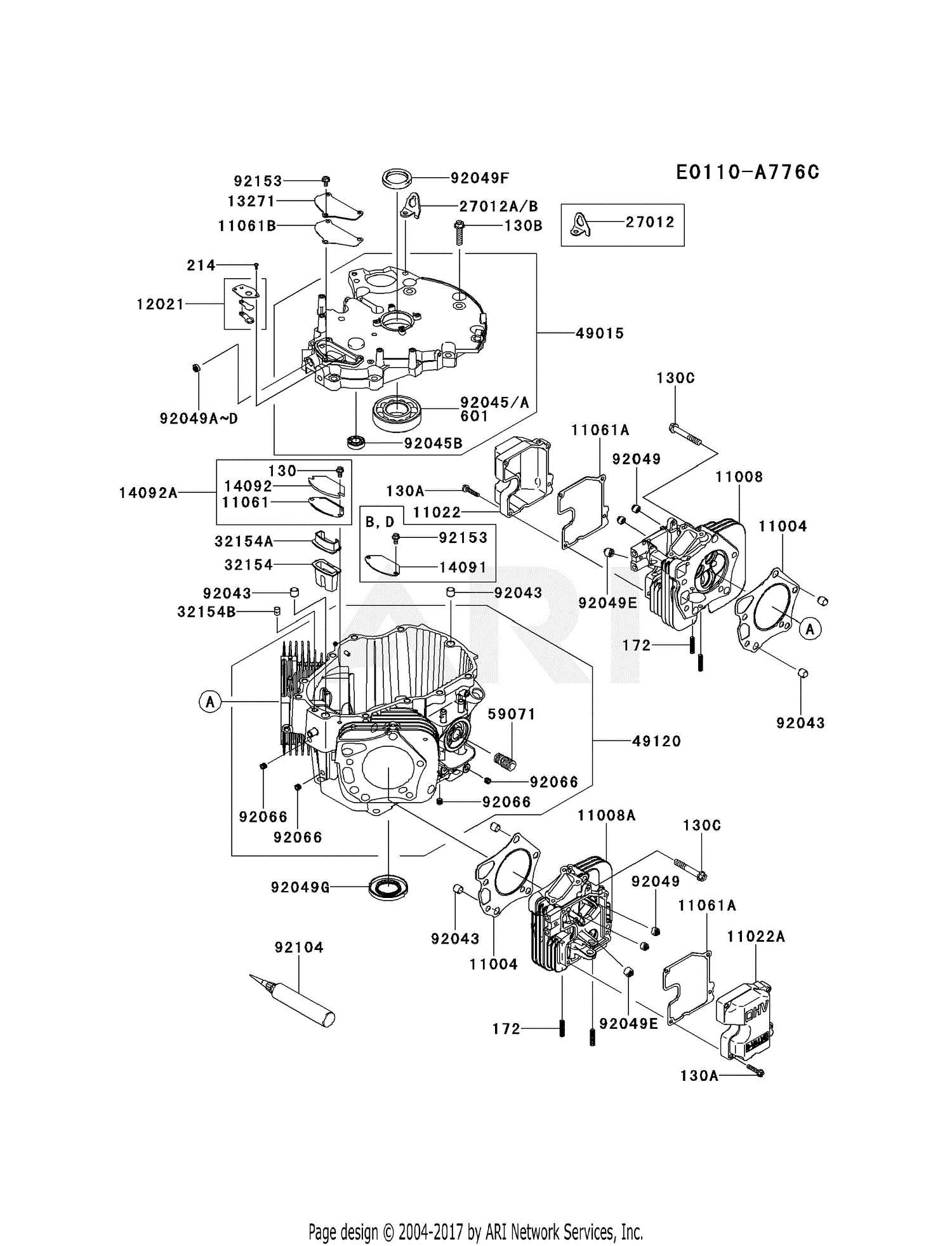 2 stroke engine parts diagram