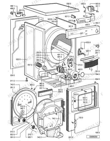 kenmore elite front load washer parts diagram