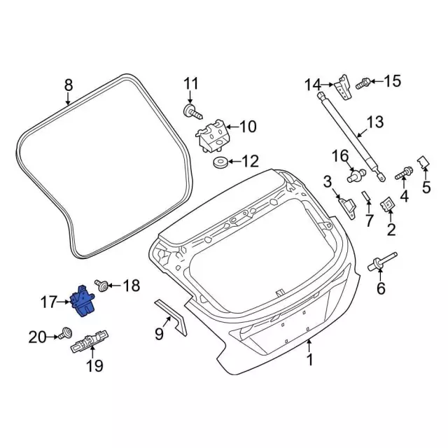 2006 ford focus parts diagram