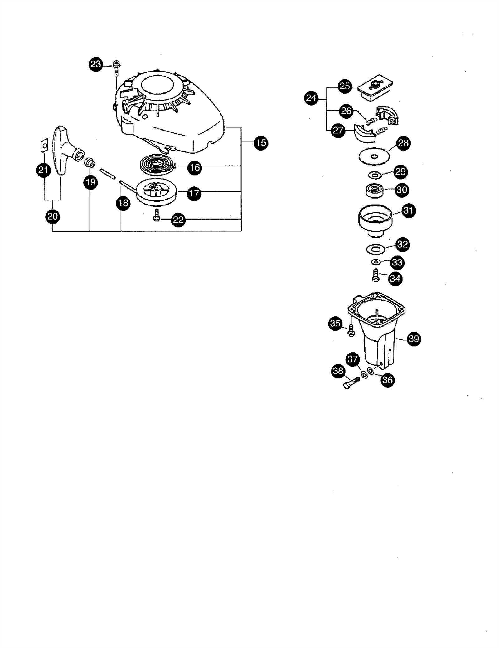 mantis tiller carburetor parts diagram