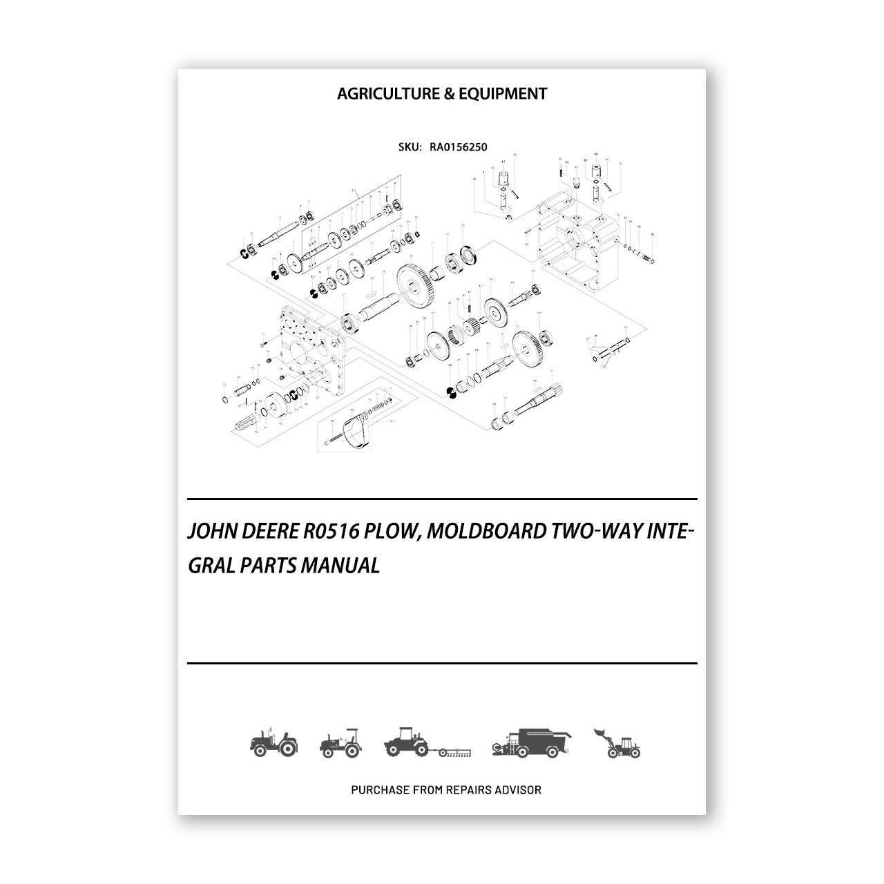 Moldboard Plow Parts Diagram and Detailed Component Breakdown