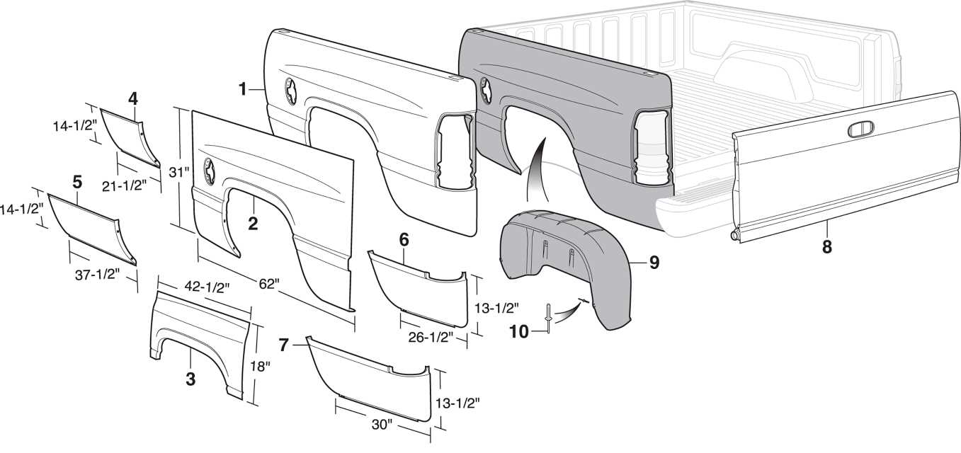 1998 dodge ram 1500 parts diagram