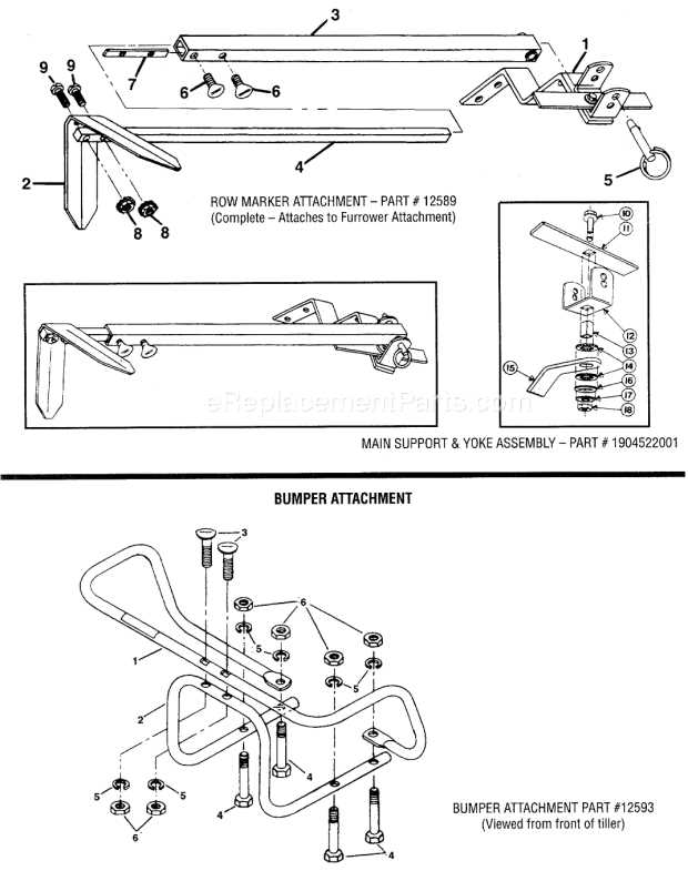 troy bilt pony tiller parts diagram