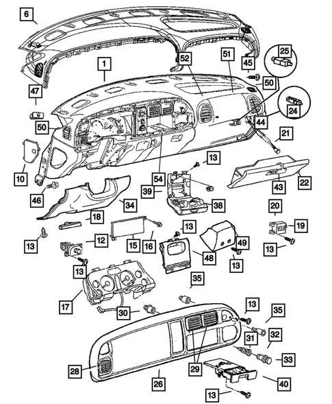 2001 dodge ram 1500 parts diagram