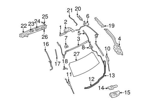 2010 chrysler sebring convertible parts diagram