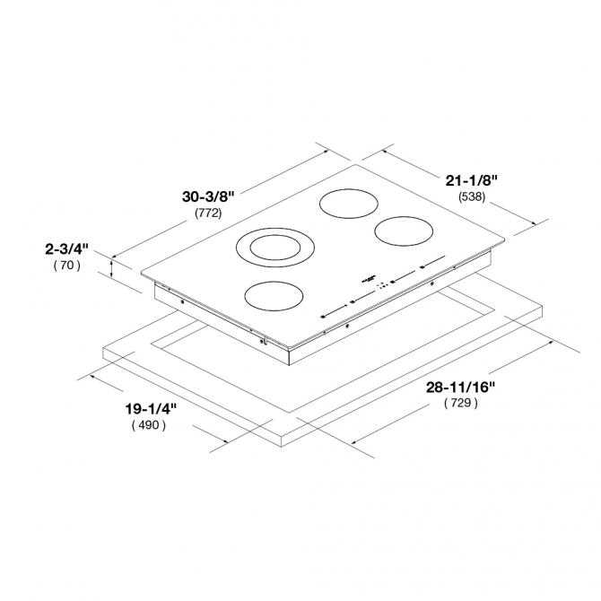 ge profile gas cooktop parts diagram