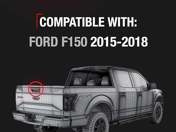 2018 ford f 150 tailgate parts diagram