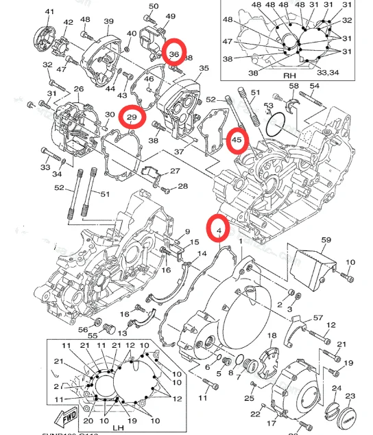 yamaha road star parts diagram