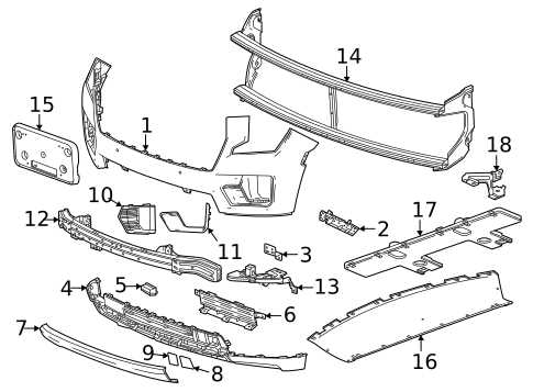 gmc yukon xl parts diagram