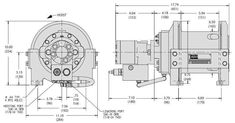 braden winch parts diagram