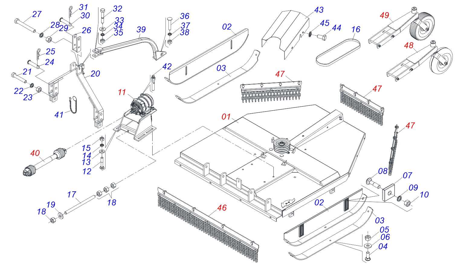 new holland br7060 parts diagram