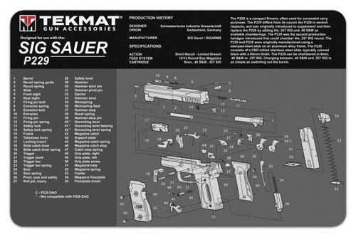 sig sauer p220 parts diagram