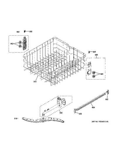 parts diagram for kenmore elite dishwasher