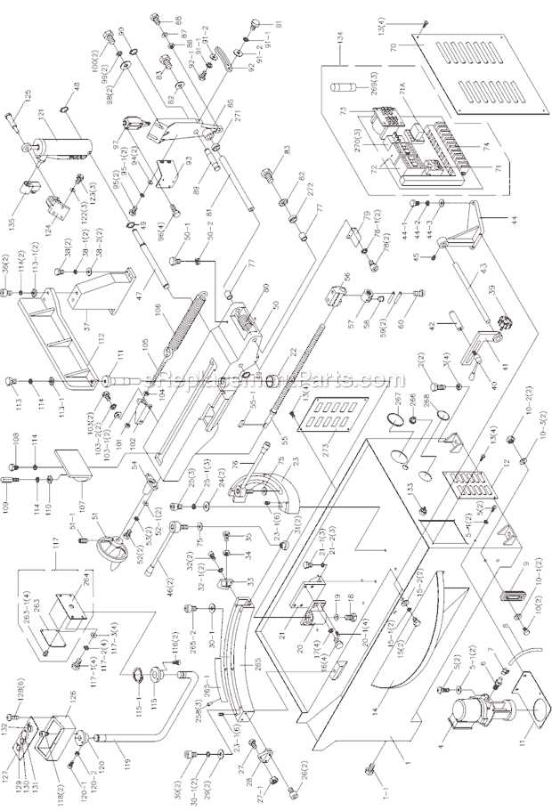 cuisinart em 200 parts diagram