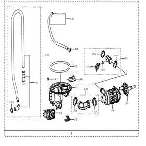 bosch dishwasher drain parts diagram