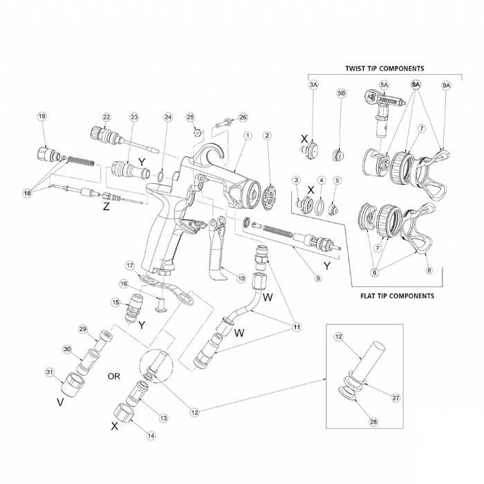 graco contractor gun parts diagram