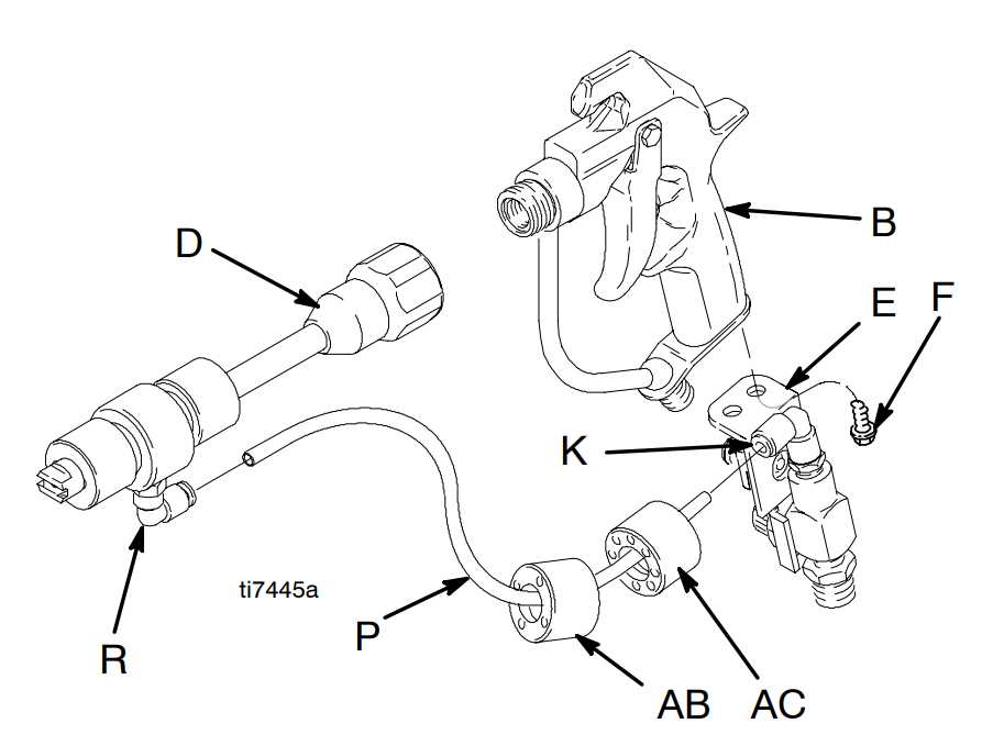 graco contractor gun parts diagram