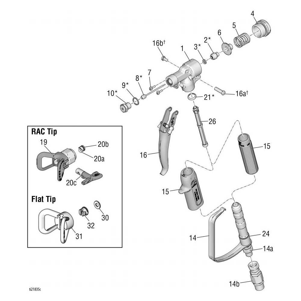 graco paint sprayer parts diagram