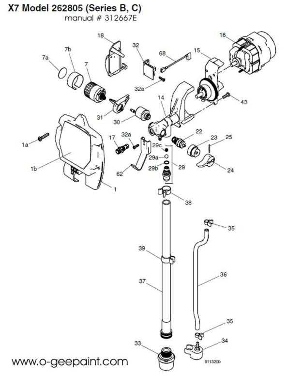 graco paint sprayer parts diagram