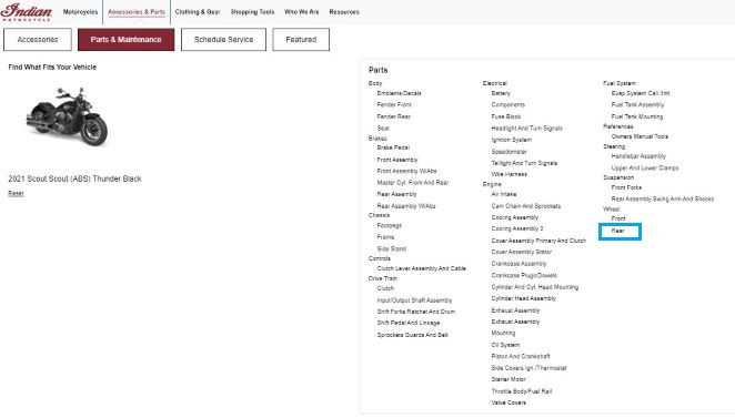 indian motorcycle parts diagram